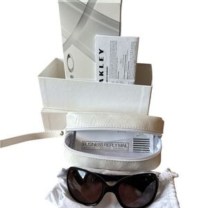 Oakley Black/ Purple Sunglasses for Women